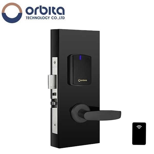 Orbita RFID Hotel Door Lock Digital Combination Lock with Access Control Software - BLACK OTC-S3472